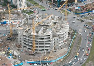 Строительство ТРК Атмосфера в Петербурге